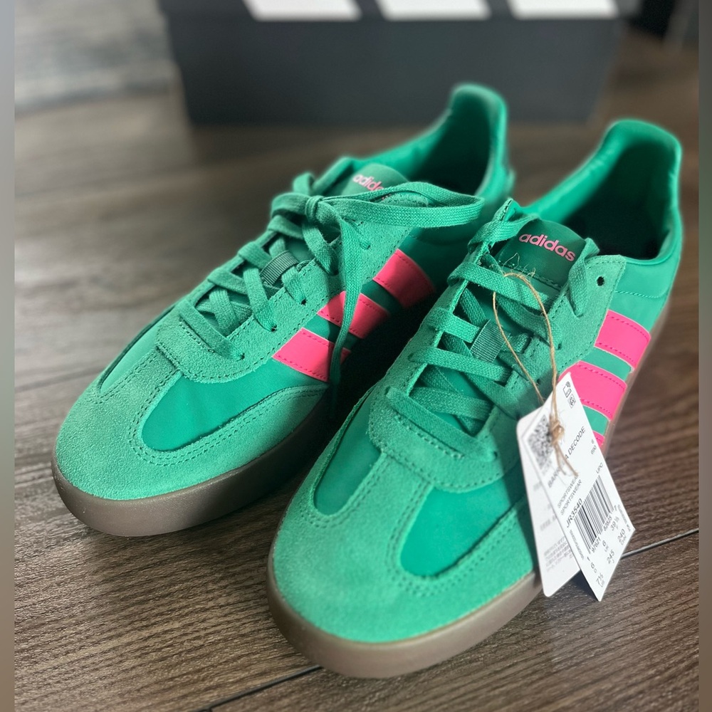 Adidas Barreda Decode Green & Pink